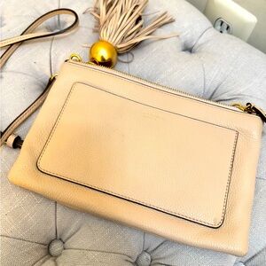 Rose Gold Tory Burch Crossbody Bag